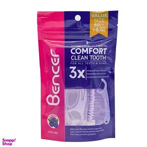 نخ دندان بنسر مدل کمانی بسته 56 عددی