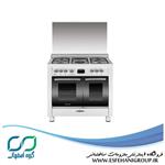 اجاق گاز مبله 5 شعله تاکنوگلد مدل M-6925-WS-L استیل-سفید