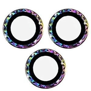 گلس لنز دوربین گوشی آیفون IPHONE 12 PRO MAX از نوع رینگی اکلیلی