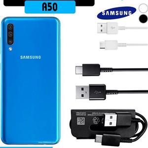 کابل شارژر گوشی سامسونگ A50 از نوع تایپ سی Type-C