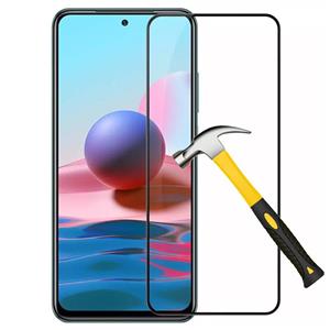 گلس شیائومی Redmi Note 10S مدل شیشه ای فول تمام صفحه