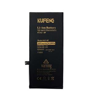 باتری آیفون IPHONE 8 PLUS تقویت شده برند کی اف سنیور (KF) با ظرفیت 2691 میلی آمپرساعت