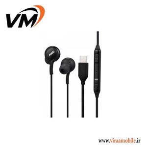 هندزفری اورجینال Galaxy S20 اورجینال برند AKG از نوع تایپ سی سامسونگ