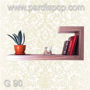 شلف دیواری مدل G آسان نصب پردیس پایه فلزی