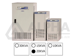 یو پی اس 20KVA ترانس بیس (ترانس دار) سه فاز به تکفاز سری AJ200