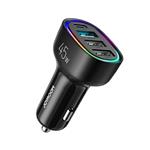 شارژر فندکی فست شارژ 4 پورت جویروم Joyroom JR-CL09 Car charger 45W Fast charger