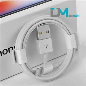 کابل شارژر گوشی آیفون XS از نوع USB به لایتنینگ
