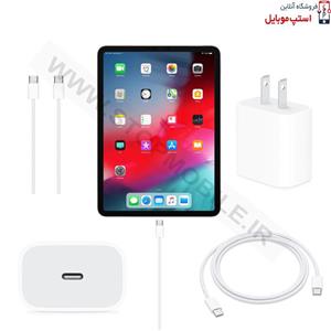 شارژر آیپد پرو 12.9 اورجینال ۱۰۰٪ فست 20 واتی IPAD PRO (5th) 