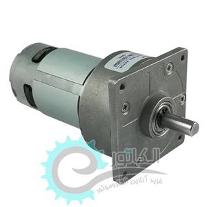 ZHENG-ZGA60FM-12V-50RPM موتور گیربکس دار دیسی ژنگ 50 دور بر دقیقه
