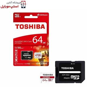 رم میکرو 64 گیگ توشیبا EXCERIA M302 