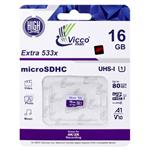 رم میکرو 16 گیگ ویکومن Vicco Extra 533X 80MB/s