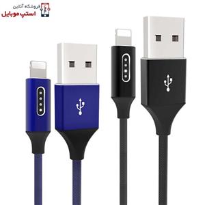 کابل شارژر یسیدو مدل CA-18 از نوع لایتنینگ به متراژ 120 سانتی متر