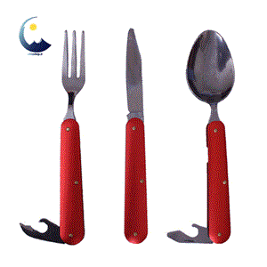 ست قاشق چنگال وچاقو سفری A1245