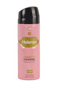 اسپری زنانه هلنسا مدل chance channel حجم 200 میلی لیتر Helensa chance channel Spray For WOmen 200ml