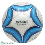 توپ فوتسال استار طرح اصلی Star Futsal Ball White Blue