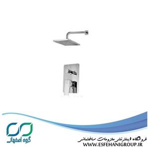 شیر حمام توکار کسری مدل دامون تیپ ۱ کروم 