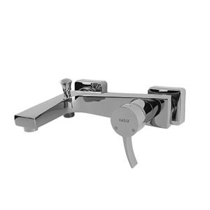 شیر حمام فیروزه مدل کسری کروم