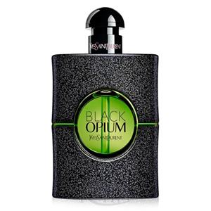 بلک اوپیوم الیسیت گرین ادو پرفیوم زنانه ایوسن لورن حجم 75 میل عطر Black Opium Illicit Green Eau de Parfum for Women Yves Saint Laurent 75ml