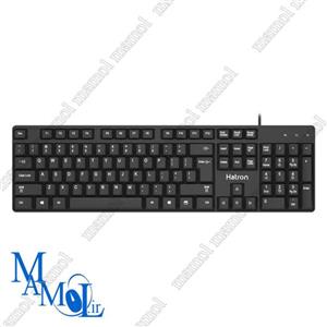 کیبورد هترون مدل HK201