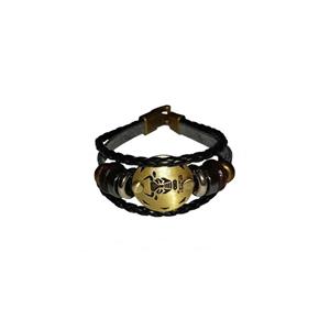 دستبند چرمی الفین طرح ماه اردیبهشت مدل el02043 Elfin el02043 Leather Bracelet