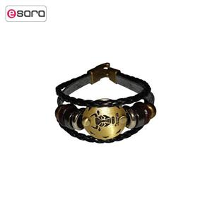 دستبند چرمی الفین طرح ماه اردیبهشت مدل el02043 Elfin el02043 Leather Bracelet