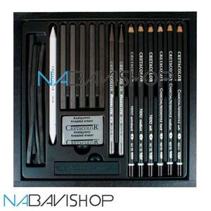 ست طراحی مشکی کرتاکالر مدل 46040