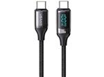 کابل شارژ دوسر تایپ سی ۱۰۰ وات 1.2 متری یوسامز USAMS Typ-C 100W Fast Charging Cable US-SJ546