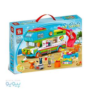 لگو ساختنی ماشین دخترانه مدل SY6572