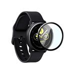 محافظ صفحه نمایش ساعت هوشمند سامسونگ Galaxy Watch ACTIVE 40mm تمام چسب از جنس نانو سرامیک