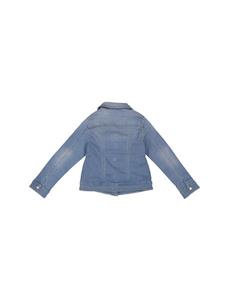 کت جین یقه برگردان دخترانه Girls Denim Turnover Collar Jacket