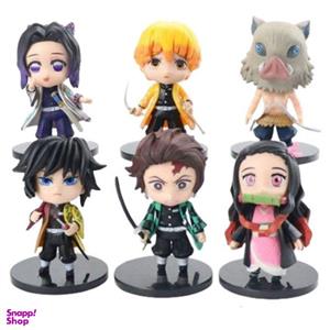 فیگور مدل Demon Slayer بسته 6 عددی