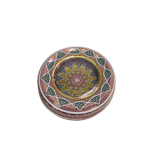 جای ادویه مدل زعفران طرح خاتم کد 03 بسته 6 عددی
