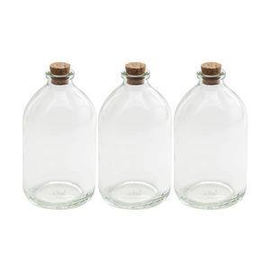 بطری دکوری مدل استوانه بسته 6 عددی