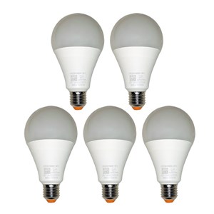 لامپ 15 وات مهتابی نمانور مدل LED پایه E27 بسته 5 عددی
