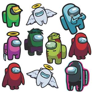 استیکر تزئینی موبایل و تبلت راتیانا مدل mini 07 بسته 10 عددی