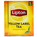 چای کیسه‌ ای لیپتون مدل Yellow Label بسته 100 عددی