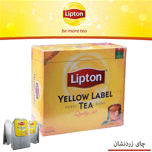 چای کیسه‌ ای لیپتون مدل Yellow Label بسته 100 عددی Lipton Yellow Label Tea Bag Pack of 100