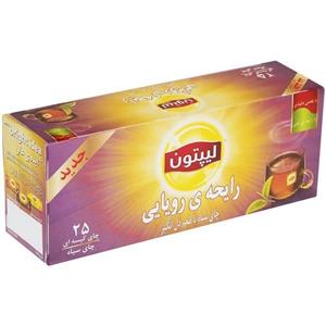 چای سیاه کیسه‌ ای لیپتون مدل Magic Aroma بسته 25 عددی Lipton Black Tea Bag Pack of 