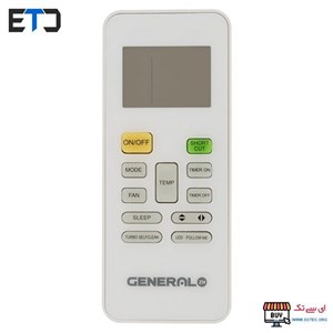 ریموت کنترل جنرال زد اچ مدل RG52 مناسب برای کولر گازی جنرال ZH