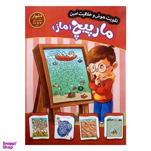 کتاب تقویت هوش و خلاقیت امین مارپیچ (ماز) 7 تا 11 سال اثر مهدی فربودی انتشارات اعتلای وطن