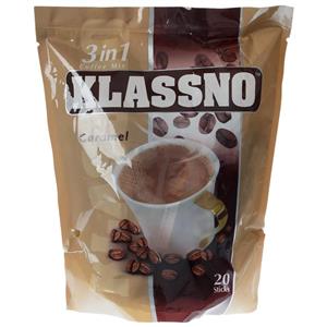 قهوه فوری کارامل 3 در 1 کلاسنو Klassno Caramel Coffee Mix Sachets