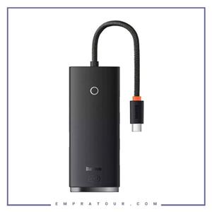 هاب 4 پورت usb3 باسئوس مدل WKQX030301
