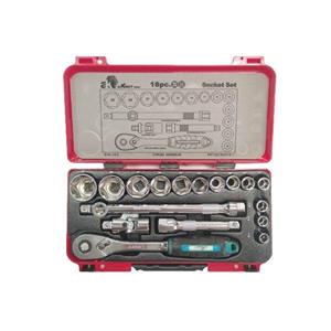 آچار و سری بکس آ-کرافت مدل 924018-1 مجموعه 18 عددی