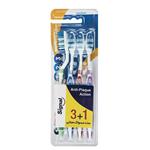 Signal Anti Plaque Action Medium Toothbrush Pack Of 4
