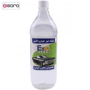 محلول شیشه شوی خودرو اکسیر کلین مدل 001XC حجم لیتر Exire Clean Windshield Cleaner 1L 