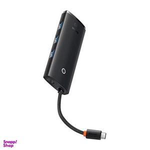 هاب 4 پورت usb-c باسئوس مدل wkqx030401