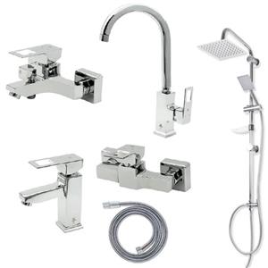 ست شیرآلات شادان مدل FVen-6Xّ مجموعه 6 عددی