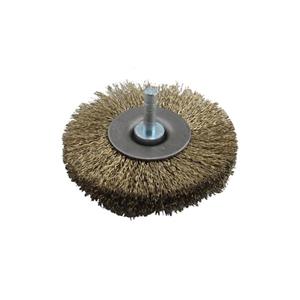 فرچه و برس سیمی سر دریلی تخت 8 عددی WIRE BRUSH مدل 8P