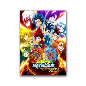 تابلو شاسی مدل انیمه فرفره های انفجاری کد 007