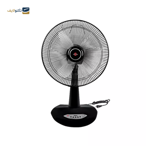 کنترل پنکه پارس خزر رنگ سفید (ریموت کنترل)